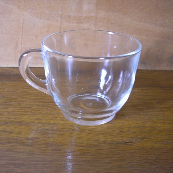 Vintage Tea/Punch Cup Set Pressed Glass - Picture 2 of 5
